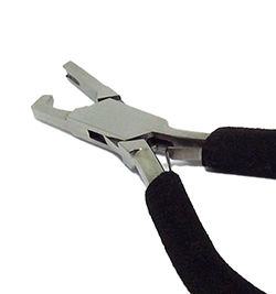TAPPERED EYE WIRE CLOSURE PLIERS TAPPERED EYE WIRE CLOSURE PLIERS