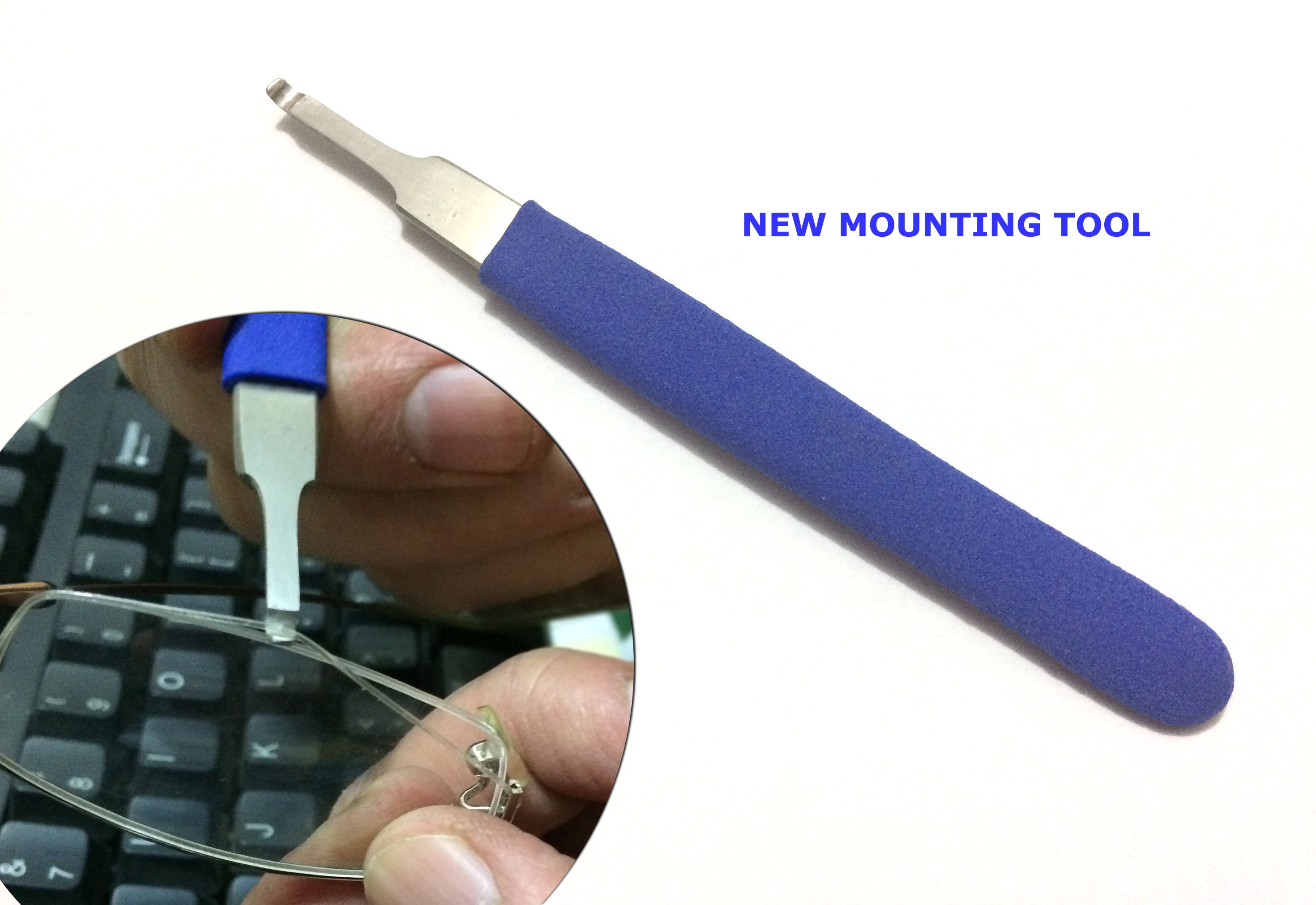 NEW RIMLESS MOUNTING TOOL NEW RIMLESS MOUNTING TOOL